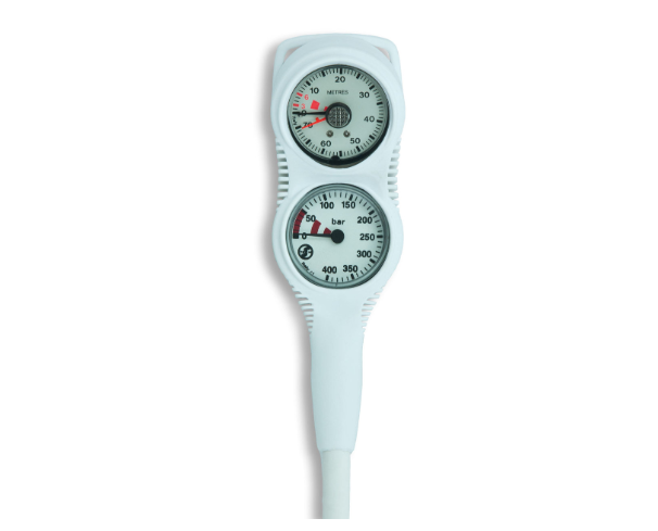 Tecline Console S-Tech Mini Manometer + Dieptemeter WIT
