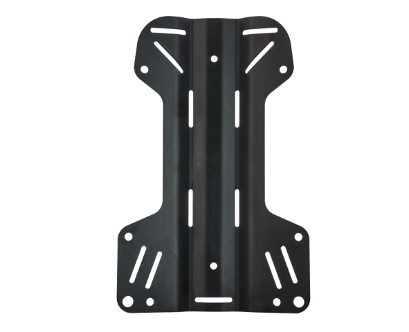 Tecline Back plate Aluminium H-vorm