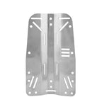 Tecline Back plate RVS 3mm MIDI