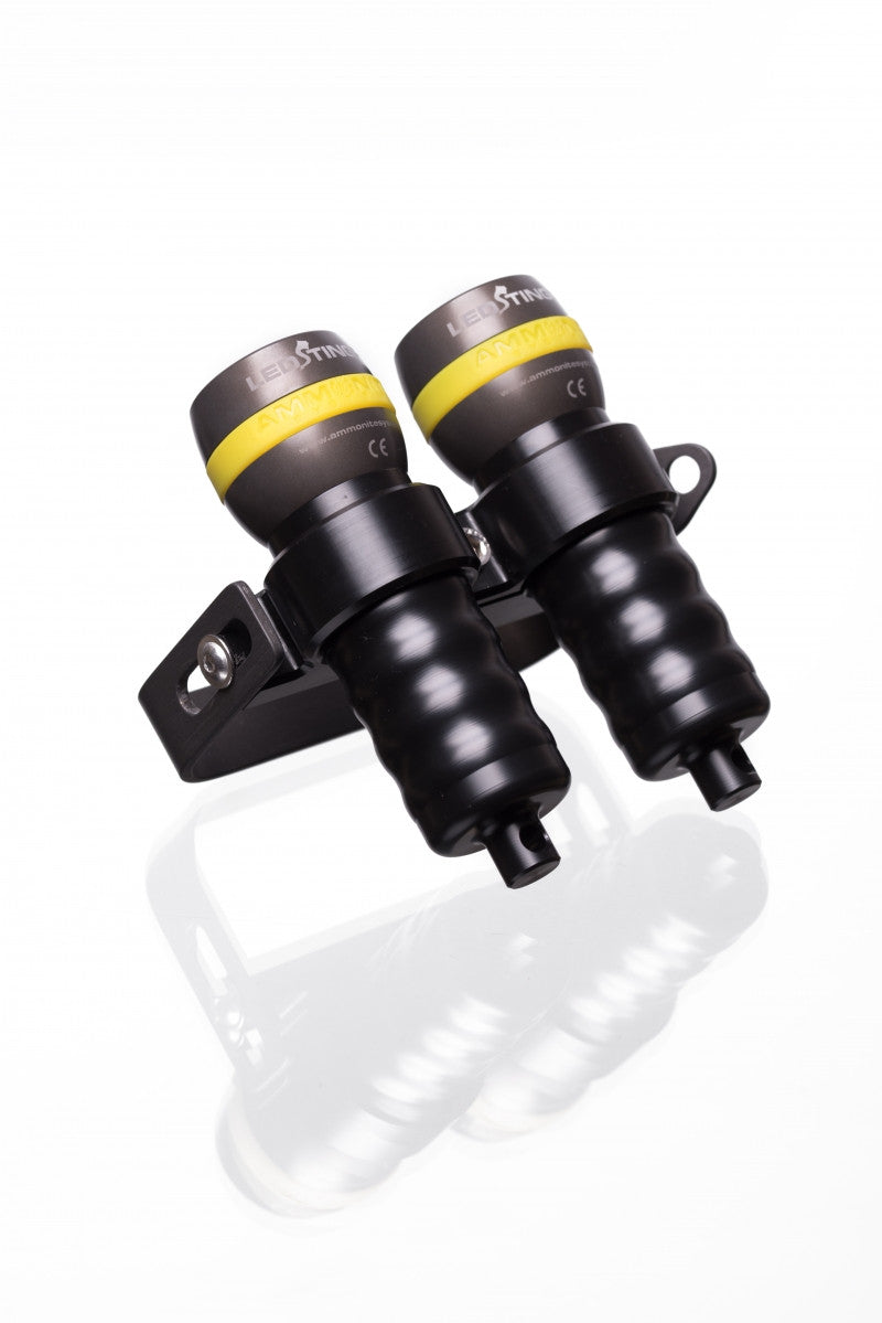 Ammonite Dubbel Goodman Handvat voor 2x Stingray Lamp