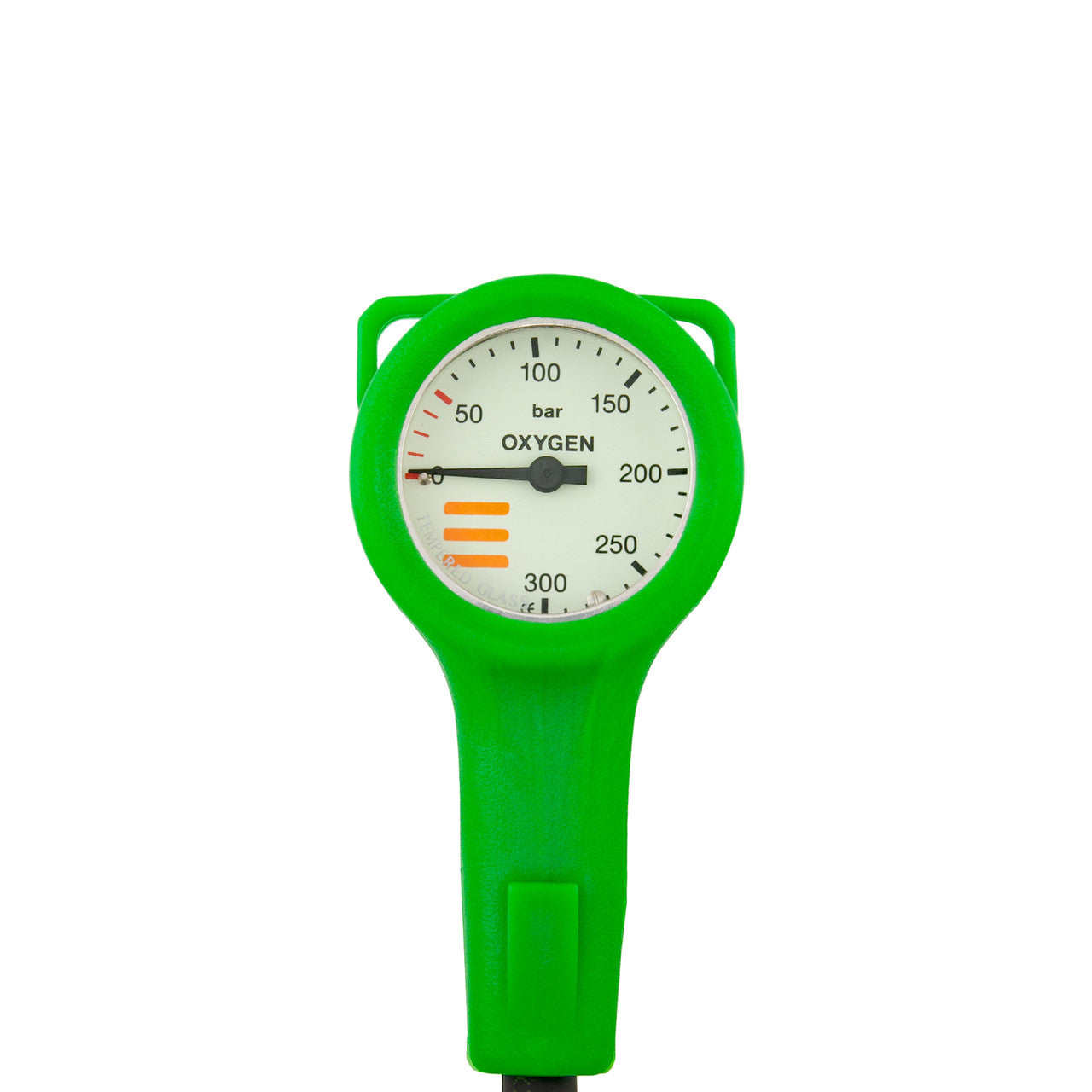 Tecline Manometer 52mm 300bar "Oxygen" - Set