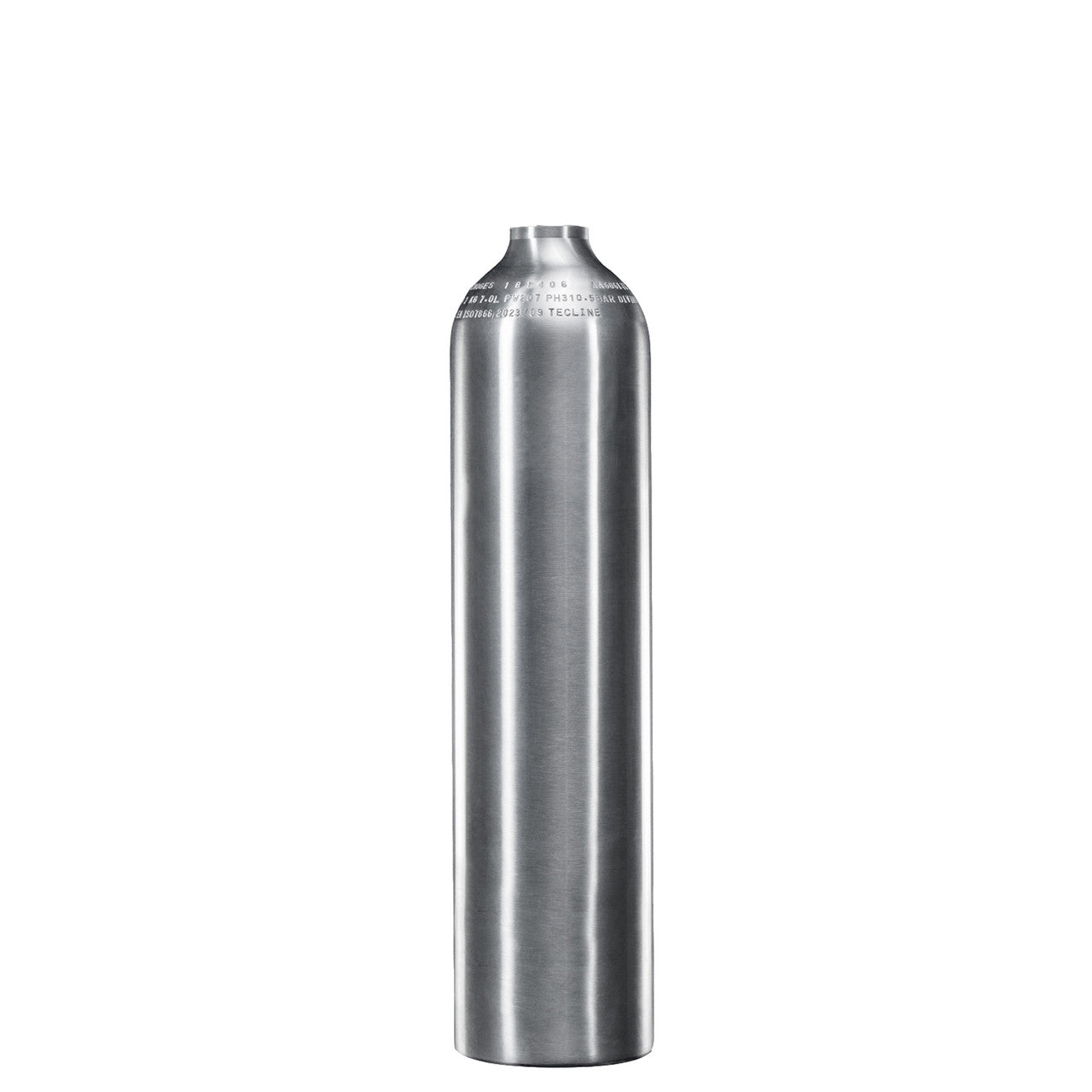 Tank 7L 207bar Geborsteld Aluminium